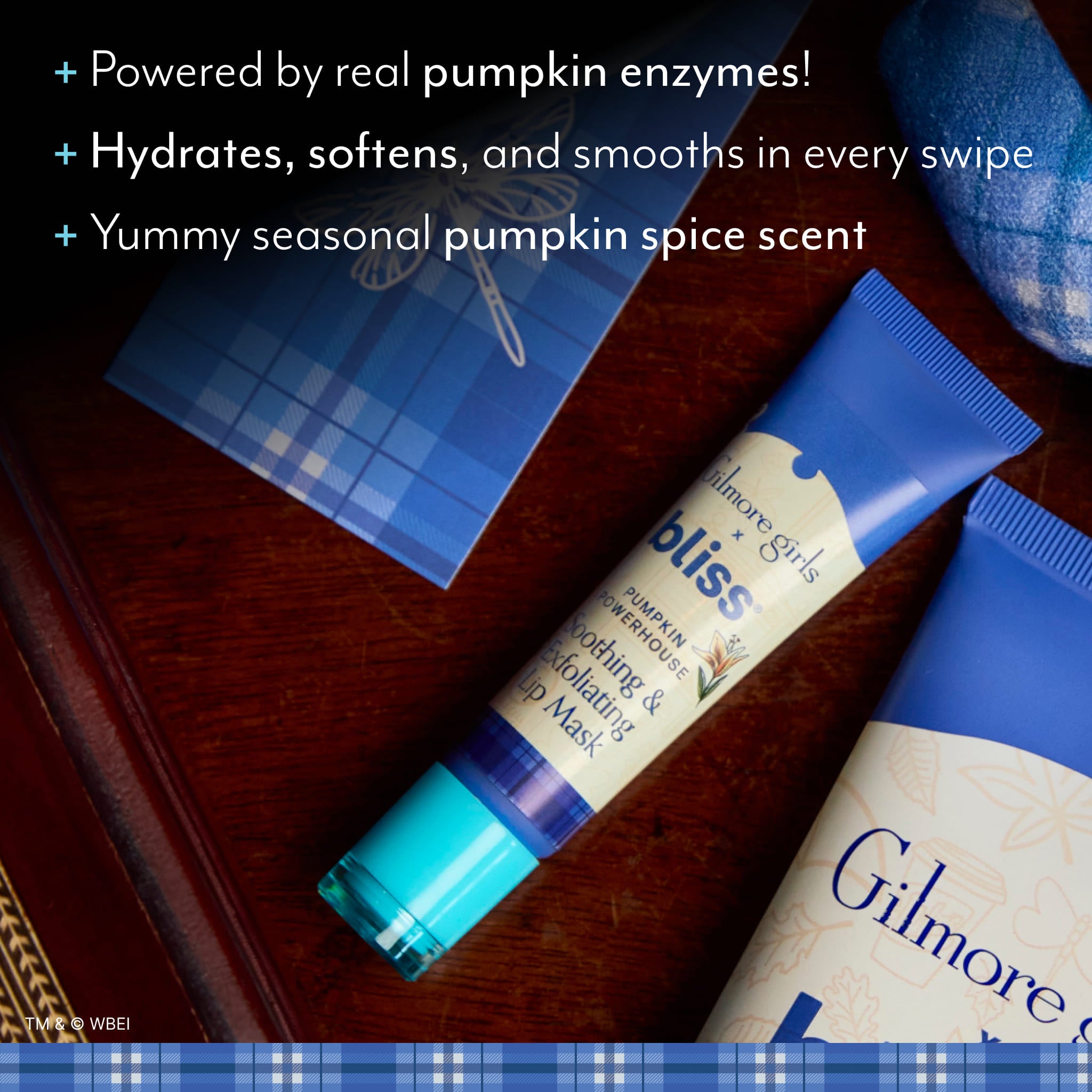 Gilmore Girls x Bliss Pumpkin Powerhouse Soothing & Exfoliating Lip Mask - Image 4